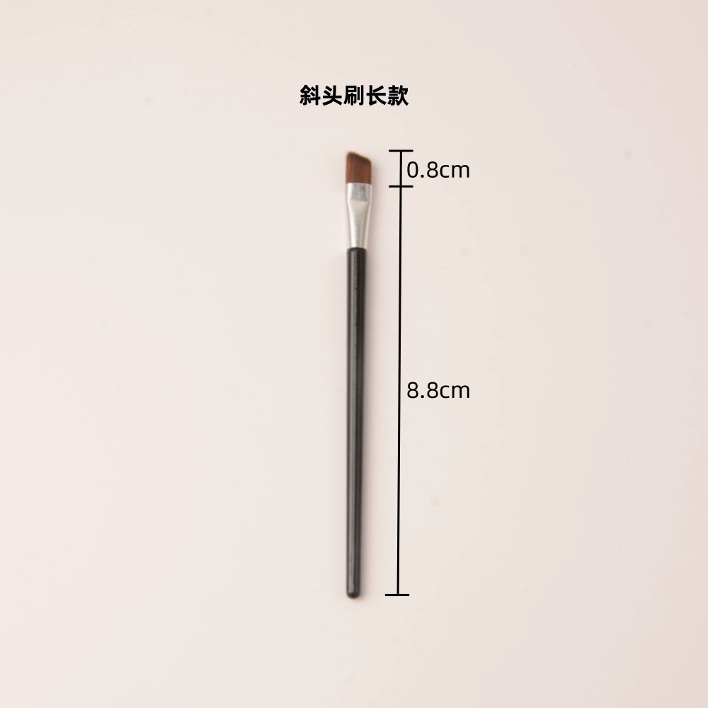 Makeup Brush Set, 11-Piece Multi-Tool Kit, aluminum ferrule, assorted eye & lip tips