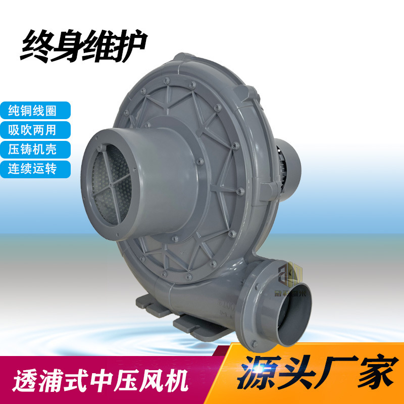 透浦中压11kw专用有机肥发酵通风中压风机 气体输送隔热风机