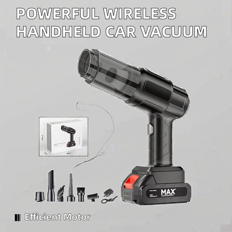 Household Portable Wireless High Power Car Vacuum Cleaner Handheld Wet Dry Rechargeable Vacuum Cleaner