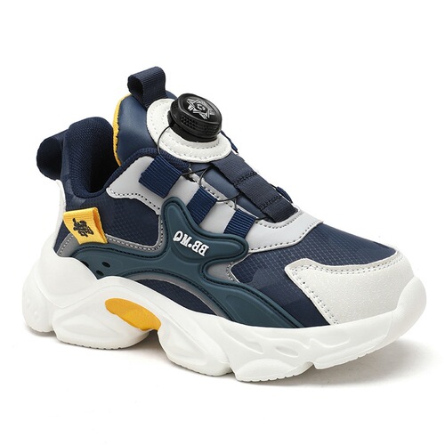 Boys 'shoes, sneakers, autumn and winter new children's running basketball shoes, medium and small boys' cashmere and cotton