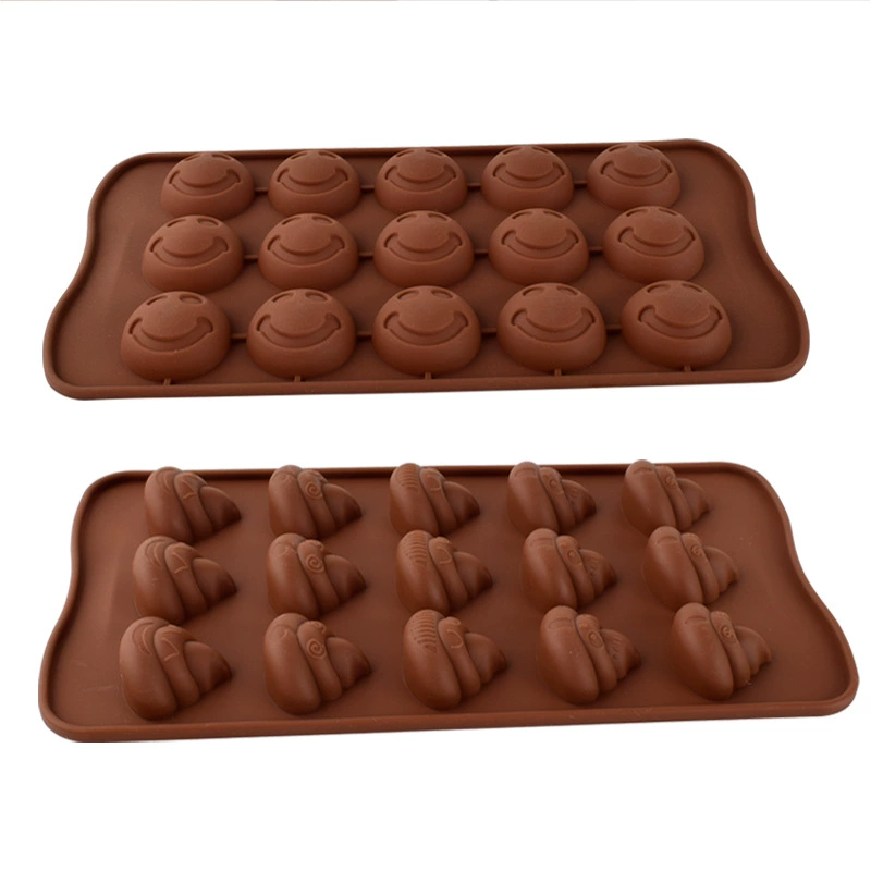 15 мультфильмов Pig head Smile facial Pool, Canton Chocolate украшение торт выпечка силиконовая форма капли кристаллические drops