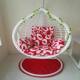 Rattan Double Imitation Rattan Indoor Outdoor Balcony Internet-famous Hanging Basket Bird's Nest Lazy Rattan Outdoor Cradle Hanging Basket Chair