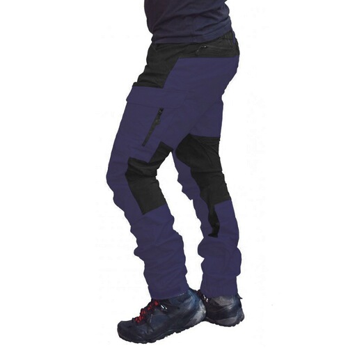 Fashion color matching casual cargo pants Fashion color matching casual overalls