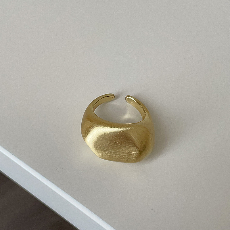 Two-Tone Stackable Delicate Rings, Edgy Mixed Metal Layering Set, Minimalist Thin Gold Silver Bands, Engraved Initial Star Symbols, 3-5Pcs Stack, Mode_voghion.com