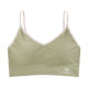 Early spring new ice silk underwear women's beauty back bra no steel ring thickened vest with chest pad bottoming outer wear wrapped chest