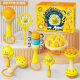 Children's Toys Hand Drum Percussion Instrument Baby Tambourine Educational Early Education Enlightenment Sand Hammer Infant 0-3 Years Old