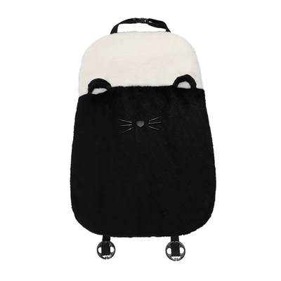 Headrest: Cat Claw Car Neck Pillow - cats-paw-cushion-black-backrest