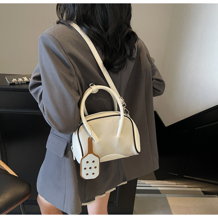 Borsa donna stile baseball borsa a tracolla casual elegante_voghion.com