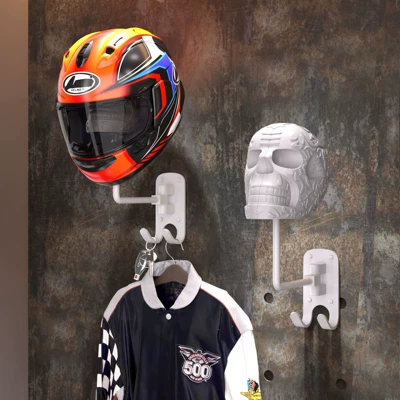 Holder Metal Ornaments Hat | Motosiklet dəbilqə rəfləri