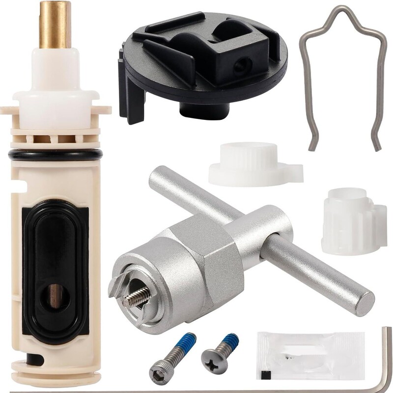 Suitable for Moen1222 shower valve core replacement parts, Posi-Temp pressure-balancing valve core, copper rod removal