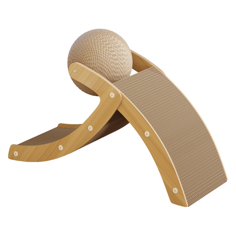 Nuevo gato vertical tablero del rasguño de papel corrugado de SIAL anti-rasguño de la caspa auto-Hi gato juguete suministros Amazon venta al por mayor