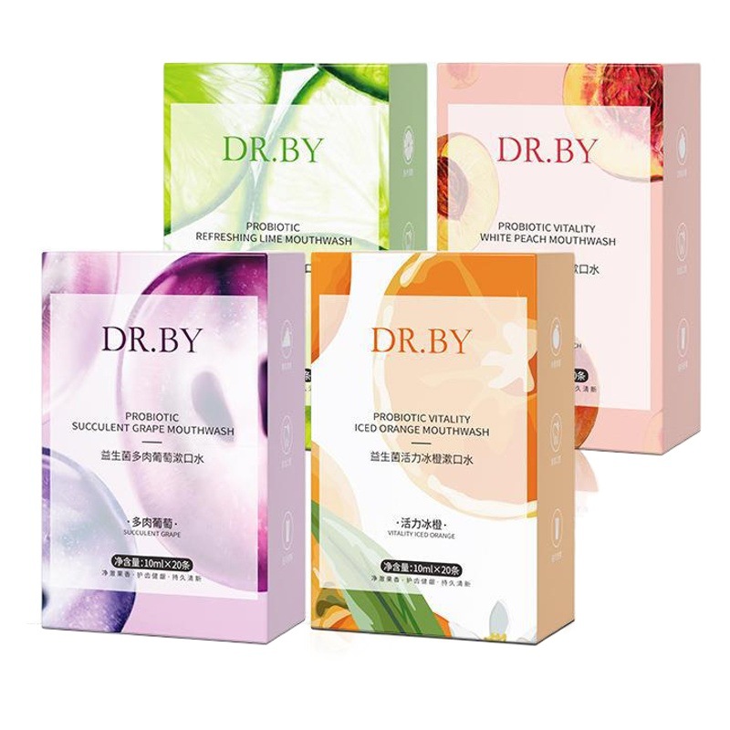 Dr.By Probiotic Vitality Mouthwash Fresh Breath Teeth Oral Care Manufacturer Wholesale