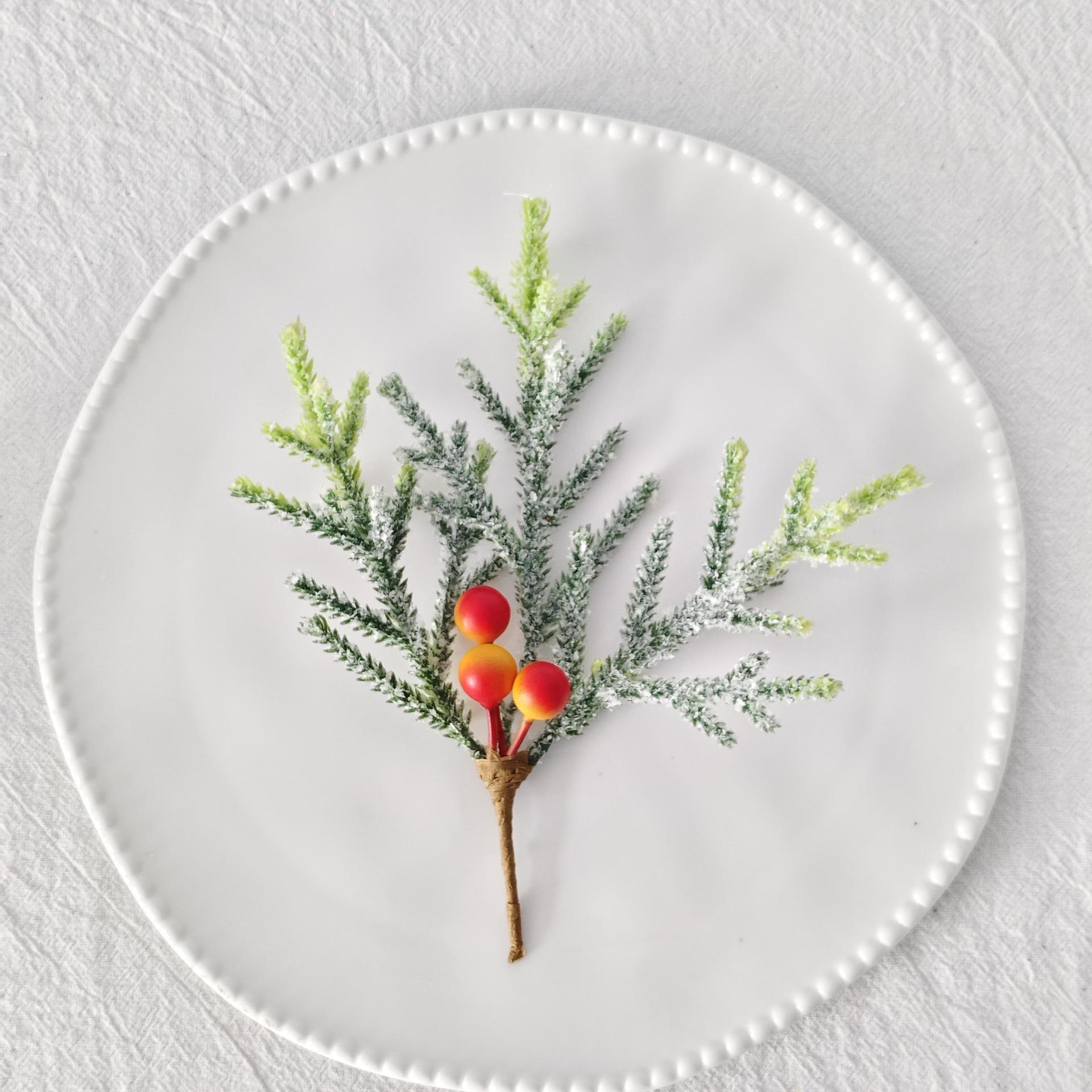 Frutas rojas, frutas ricas, simulación de ramas de bayas, nuevas decoraciones, adornos de Navidad, accesorios, diseño, Año Nuevo image 35