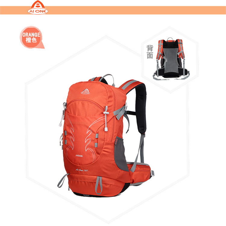Ligero estante neto bolso al aire libre impermeable deportes alpinismo mochila 30L senderismo