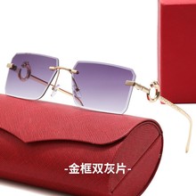 新款太阳镜男士个性欧美舒适防紫外线女司机驾驶防风情侣流行墨镜