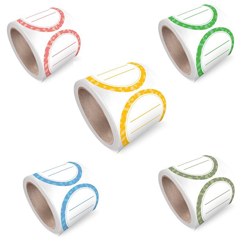 in stock wholesale 2 inch kitchen food glass jar mark mark sticker sticker sticker 500 stickers/roll