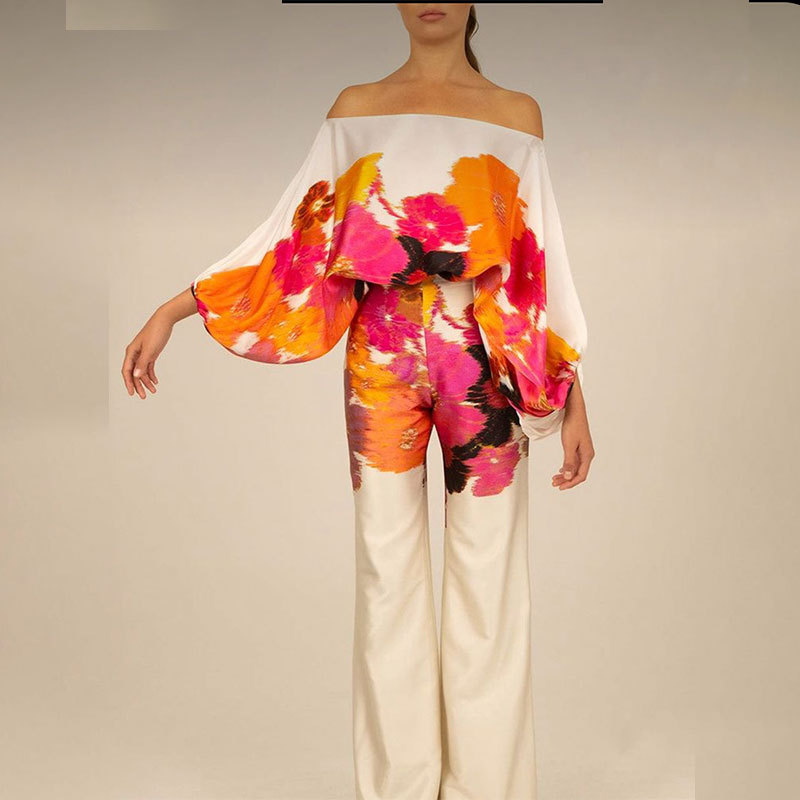 385g Weight Long Sleeve Sleeve Length Polyester Fabric Type Pant Co-ord Set Sets Type 2 Pieces Set Quantity Holiday, Daily Occasion Collarless Neckline Regular Fit Fit Type Halloween Festival Abstract, Zebra, Spider Web Pattern Summer, Spring Season Women's Gender Printing Design Streetwear Style Holiday Daily Women's Streetwear Abstract Zebra Spider Web Polyester Printing Pant Co-ord Set Pants Sets 无