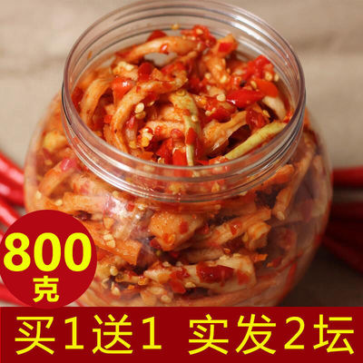 Hunan self-control Farm Dried radish Crispy Serve a meal Appetizer Tasty Pickles Mustard pickled cabbage Canned