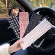 汽车用品毛绒护肩安全带护肩安全带套防勒脖子保护套车用装饰秋冬