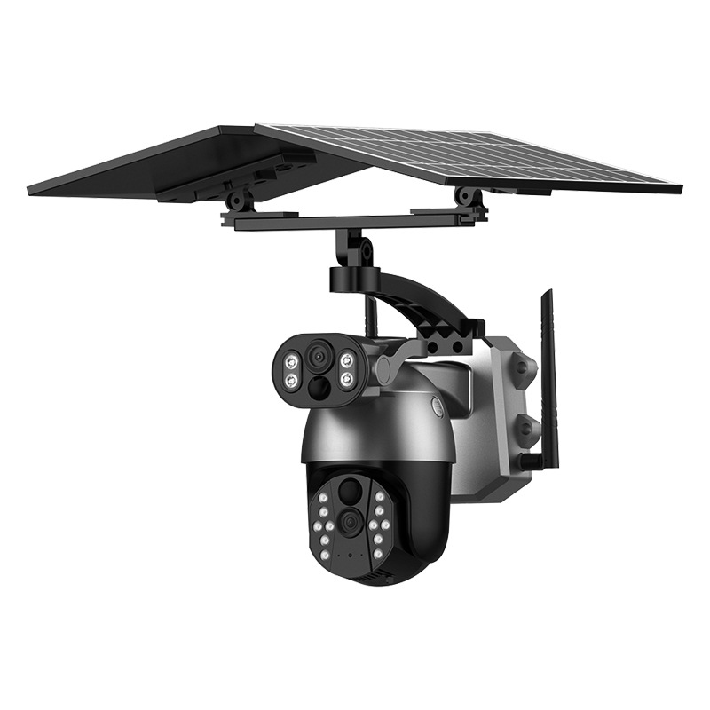 Fábrica modelo privado cámara solar binocular 8 millones de HD Full Color Night Vision sin electricidad sin monitor al aire libre