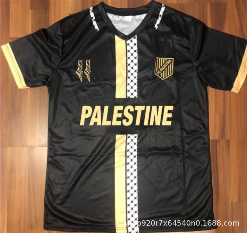 2526 サッカーユニフォーム パレスチナ ホーム＆アウェイ 新旧スペシャルエディション 記念版 レトロ 2425 スリーゲスト クロスボーダー|undefined