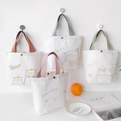 Artistic Leisure Canvas Bag Outdoor Lunch Bag Student Handbag Cute Handbag Gift Canvas Bag Wholesale