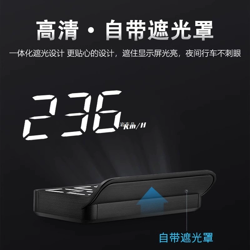 Голов-up дисплей HUD, универсальный HUD OBD/GPS, модели W1 V8 M3 M7, голографическая проекция белый/зеленый