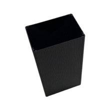 定制铝型材方管屏风 铝合金装饰立柱空心方管来图开模可表面处理