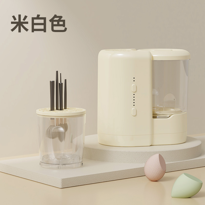 오프화이트 [다기능청소+세탁건조 일체형+블루라이트살균+건습분리]
