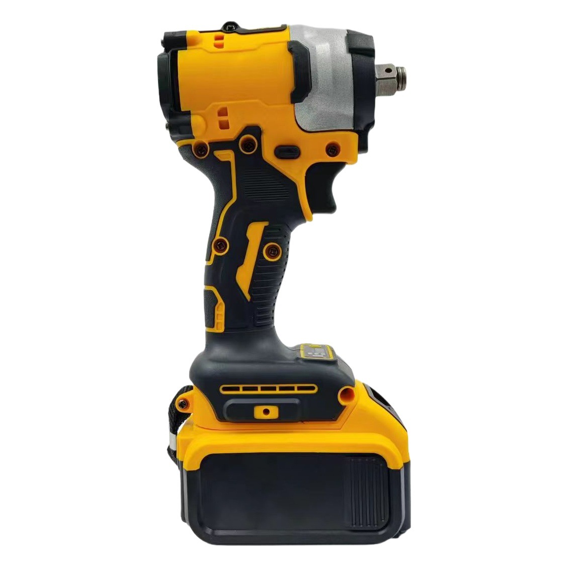 Llave eléctrica 992 de doble propósito de comercio exterior transfronterizo sin escobillas Llave de impacto de litio recargable pistola de aire herramienta eléctrica