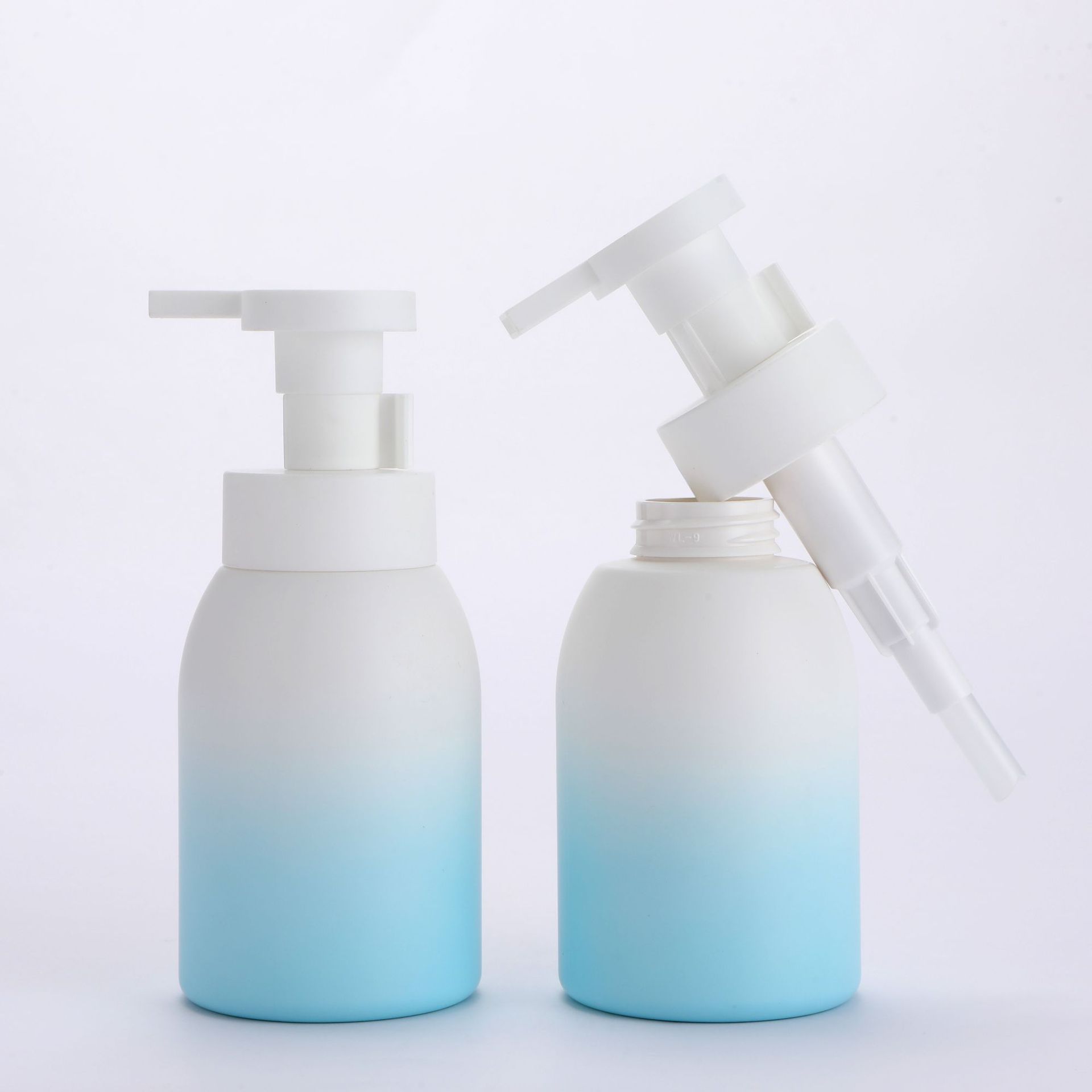 定制新款200ml按压洗发水瓶 PET化妆品洗面奶瓶 沐浴露分装瓶