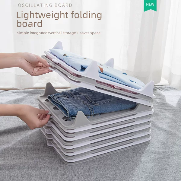 Lazy Folding Board dressbook Multifunctional Folding Board Clothes Sweater Storage Folding Board Folding Clothes Artifact