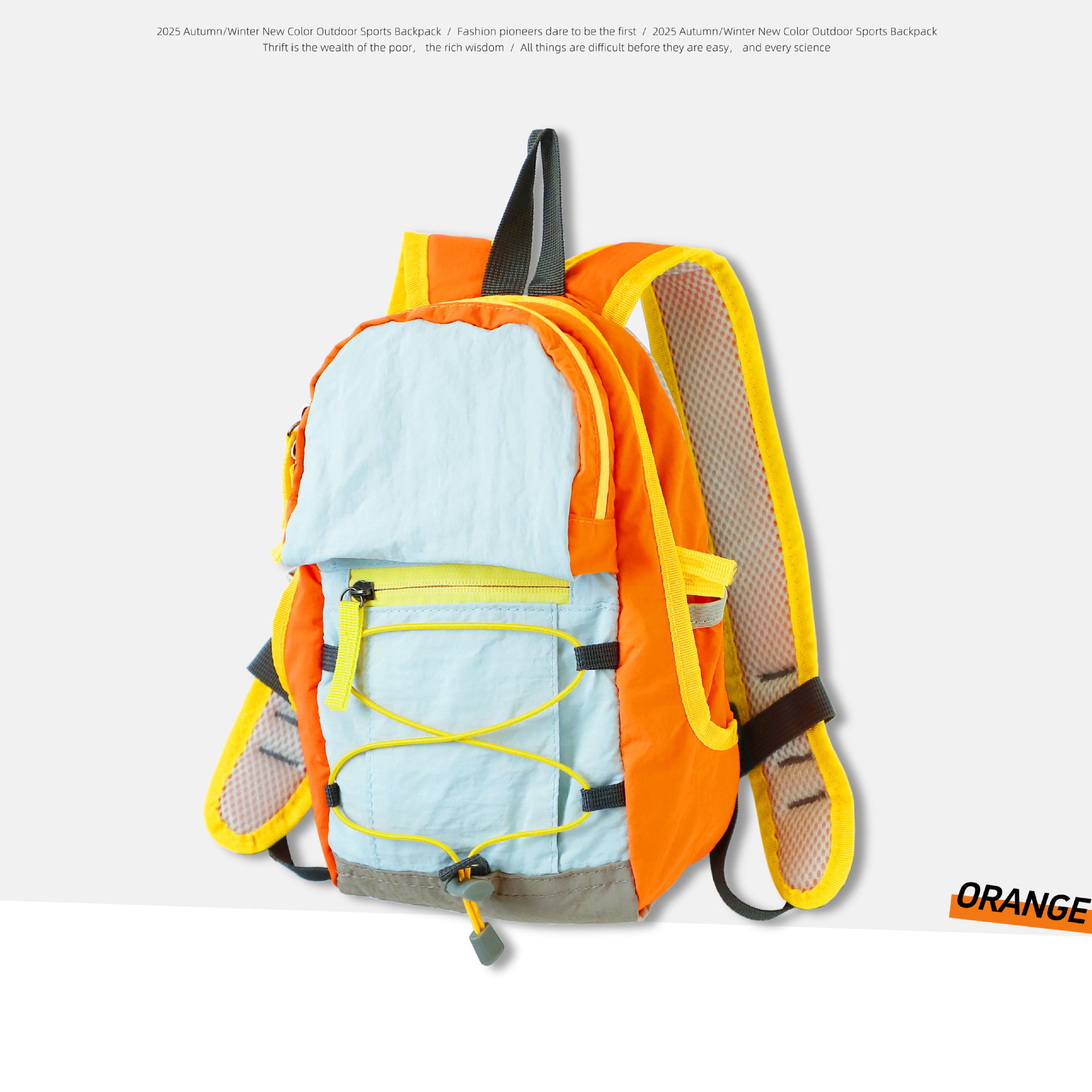 Shake-up Marvel Tini temprano otoño color de contraste mochila al aire libre bolsas para padres e hijos bolsas para mamás 11 almacenamiento de mochila de viaje