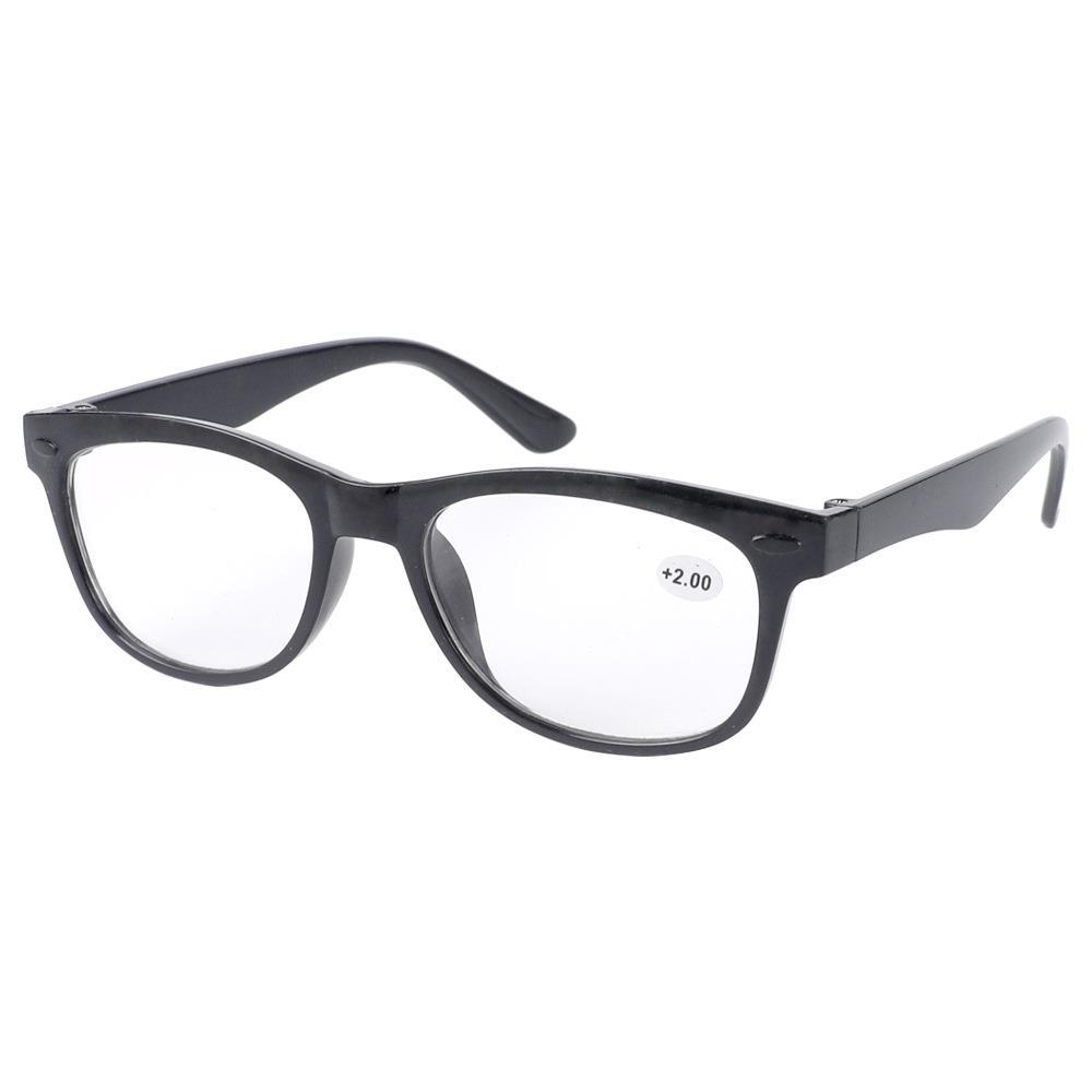 Fashionable plastic universal comfortable glasses for men and women