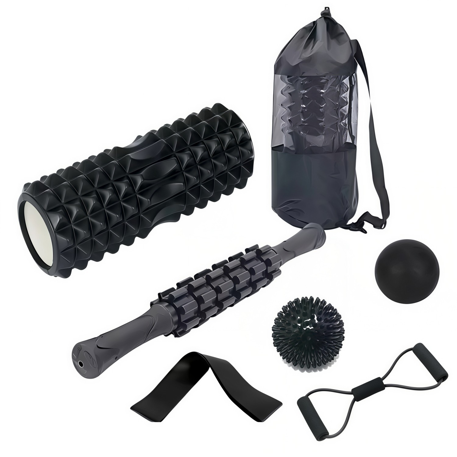 Grensoverschrijdende schuimroller spierontspanning professionele herenrugroller foelie massageroller fitness stretchroller