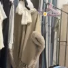 Large light khaki shawl