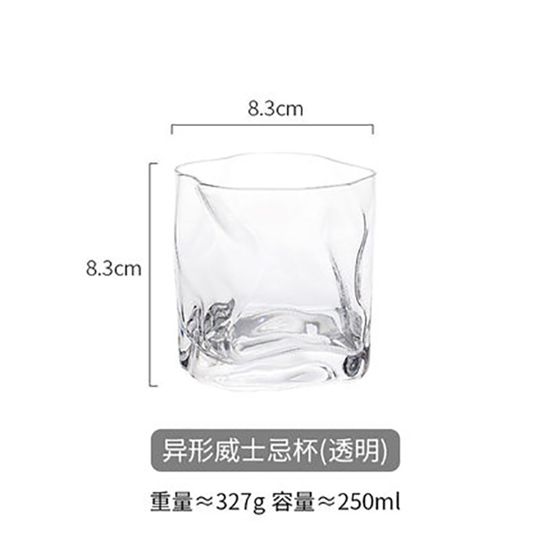 Japonés ins whisky vidrio de vino extranjero estilo europeo whisky vidrio creativo bar vidrio al por mayor