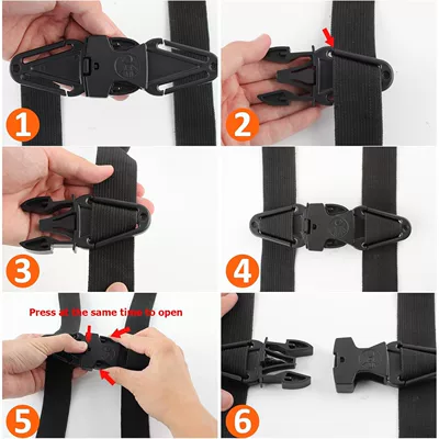 Seat belt shoulder pad clip anti-escape child safety seat