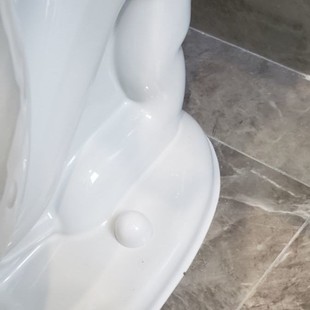 Old toilet foot screw cap decorative cover