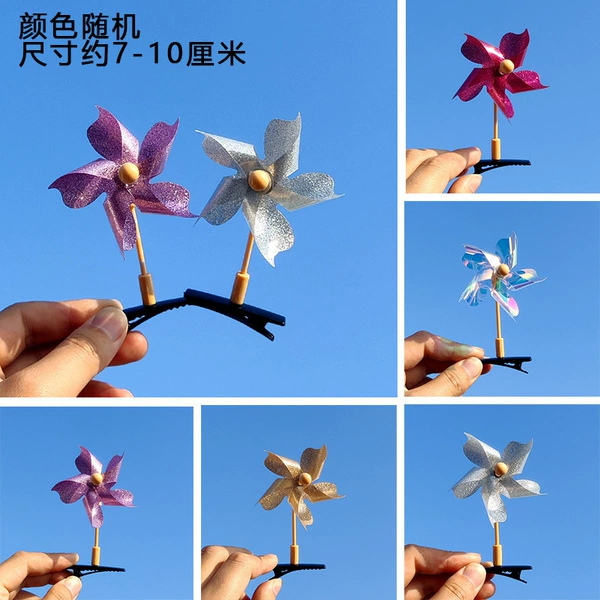 Anti-radiation windmill toy, hairgrip, 1 pieces