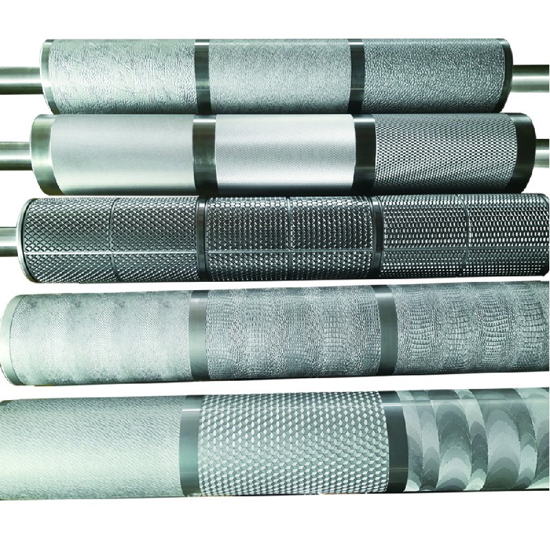 生产木纹花辊 木板木纹花辊 红橡压花辊 烂花辊 直纹辊 辊筒