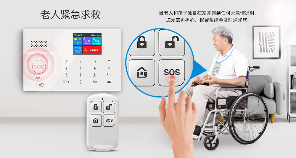 wifi报警主机