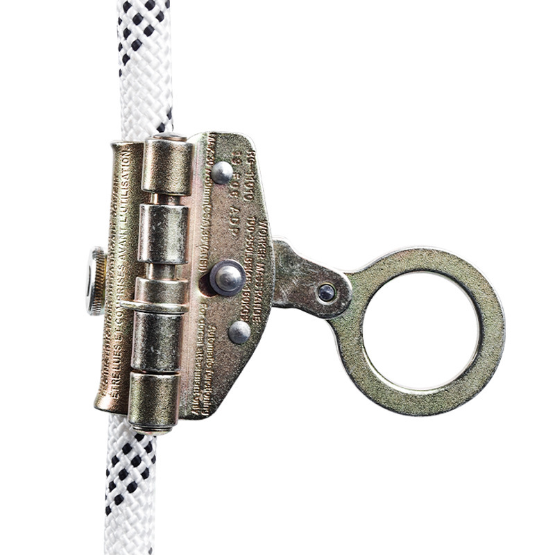 Anti-Fall Self-Locking Device for High-Altitude Work Spiderman Exterior Wall Cleaning Outdoor Construction Descent Safety Rope Anti-Fall Device