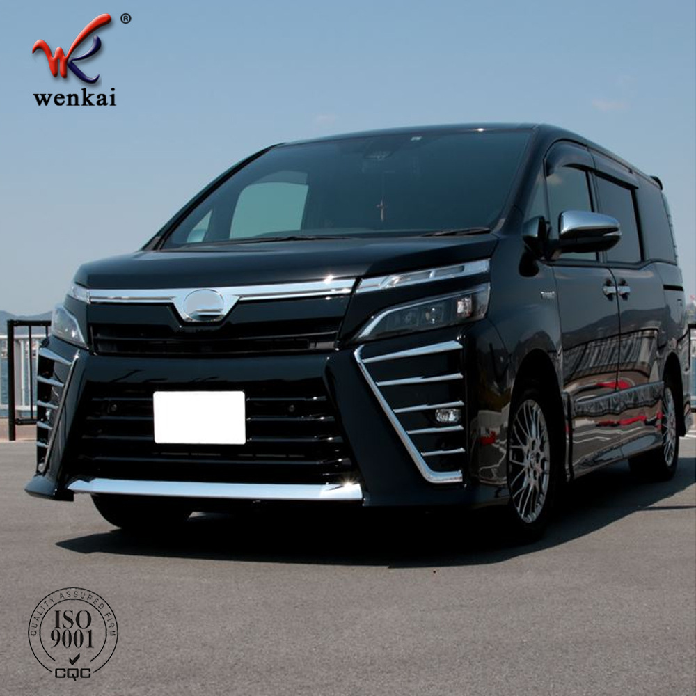 Adecuado para Toyota voxy 80 serie modificación especial frontal niebla lámpara galvanoplastia decorativa brillante tira delantera niebla lámpara ceja TRIM