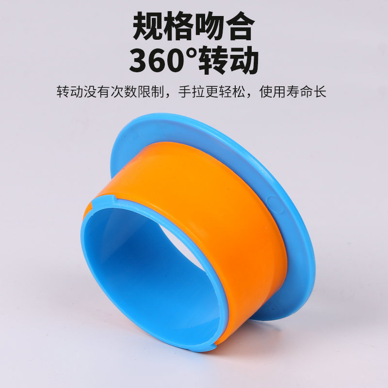 Película de bobinado mango protector PE película de estiramiento mango de película de bobinado mango de película durable y fuerte embalaje sin barreras