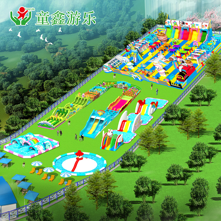 Naughty Fort parque infantil centro comercial atrio equipos de parque infantil interior piscina trampolín instalaciones de entretenimiento inflables