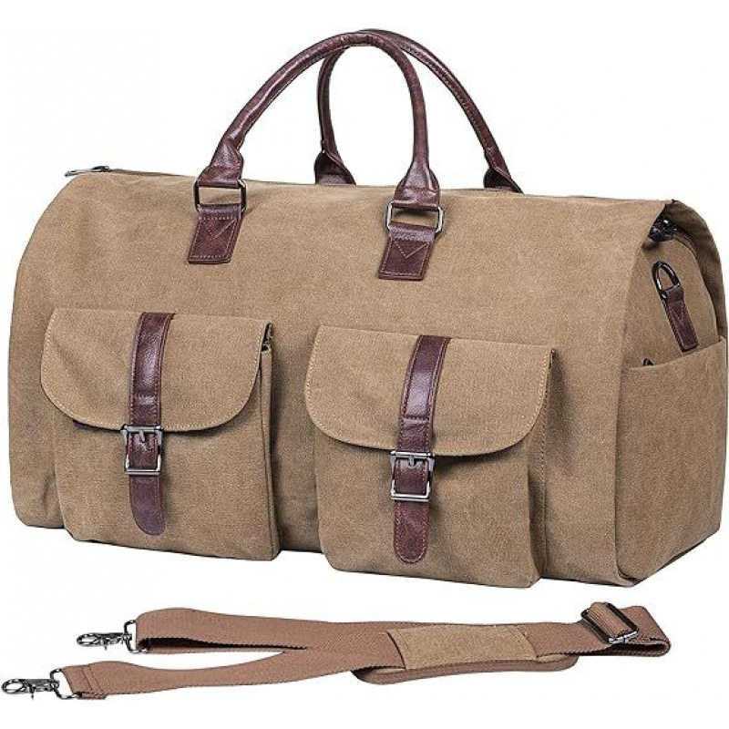 Bolsas de viaje plegables portátiles convertibles en stock bolsas de ropa para hombres y mujeres bolsas de ejercicio al aire libre bolsas de equipaje multifuncionales para pasar la noche