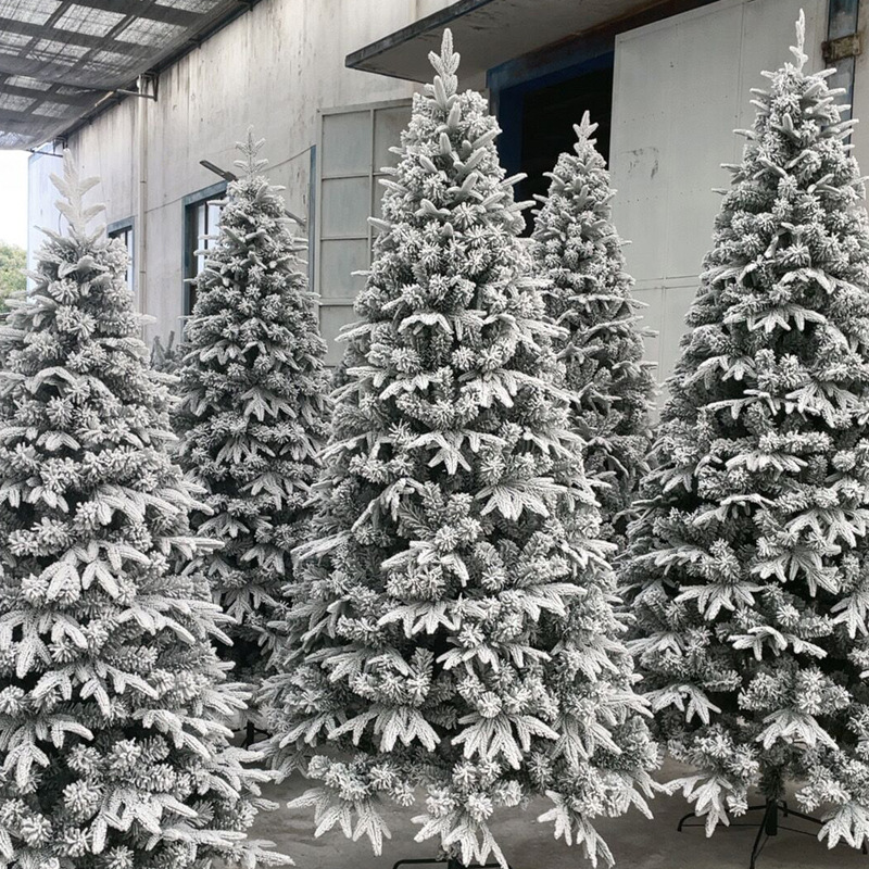 Large Christmas tree Christmas Tree Christmas Tree White Velvet…