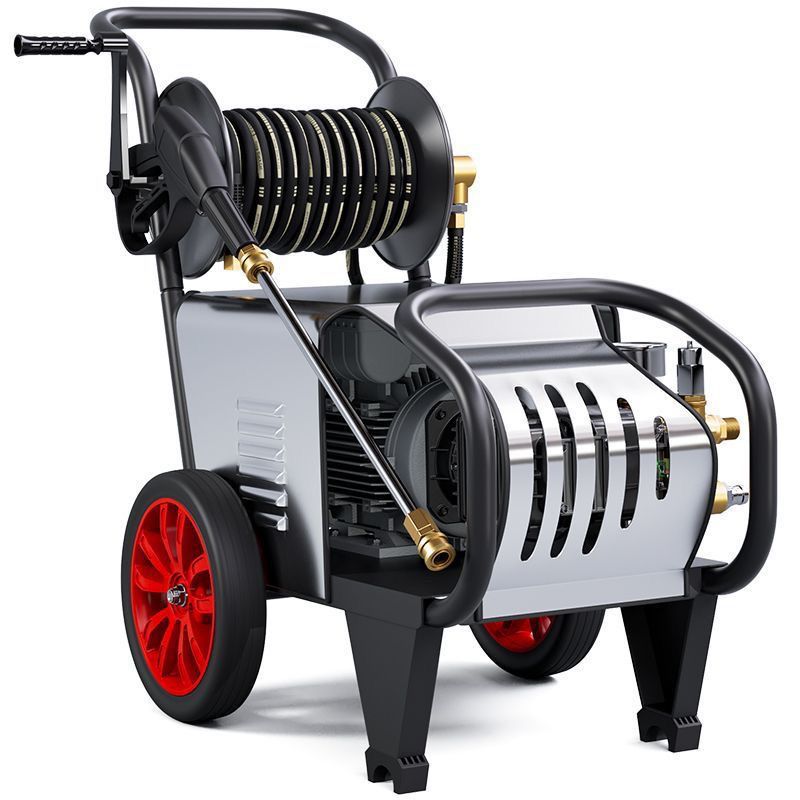 New Model Black Cat Car Washing Machine Commercial 220V High-Pressure Car Wash Shop High-Power Industrial Cleaning Machine for Farms
