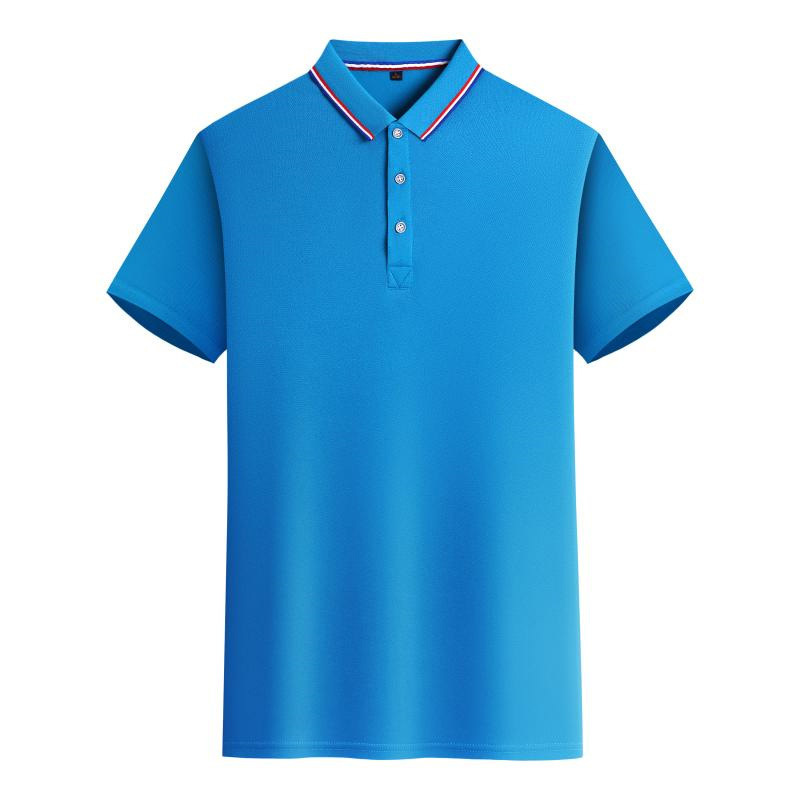 広告のシャツのtシャツの男性の作業服の半袖のpolo文化のシャツの卸売りの速乾の襟の服は刺繍を印刷します。|undefined
